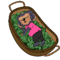 Good Night Sleeping Sticker by BoDoggos