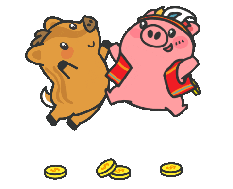 Money Raining Sticker by JKOPAY