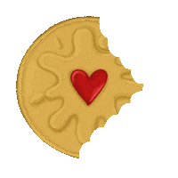 shedrawsanything heart sweet eat snack Sticker