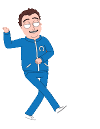 Jake Johnson Dancing Sticker by Netflix Is a Joke