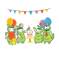 Birthday Sticker by Sunkrisps Indonesia