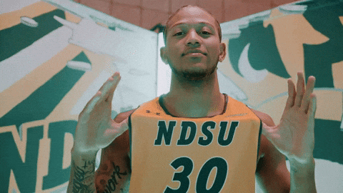 Ndsu Basketball GIF by NDSU Athletics