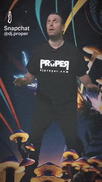 DJ_PROPER trippy dj cannabis marijuana GIF