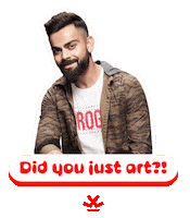 Virat Kohli Artist Sticker by TheWrognTribe