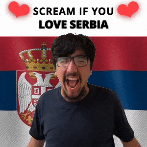 SCREAM IF YOU LOVE SERBIA