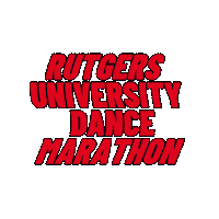 Rudm Sticker by Rutgers University Dance Marathon
