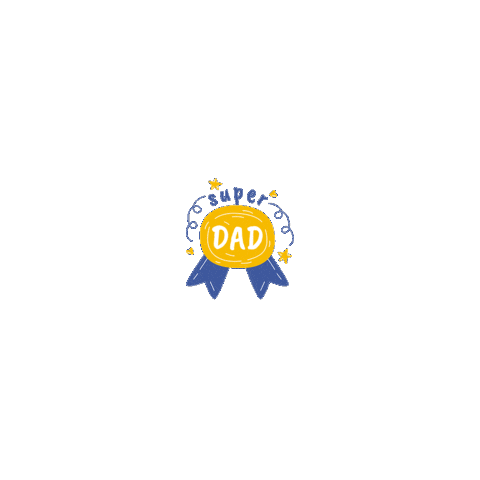 Happy Dad Sticker by Beauty by Earth