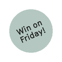 Friday Win Sticker by WIESEMANN 1893