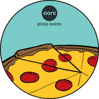 Pizza Pepperoni Sticker by Ooni