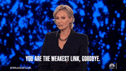 Jane Lynch You Are The Weakest Link GIF by NBC