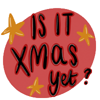Christmas Time Sticker by Mae Flora
