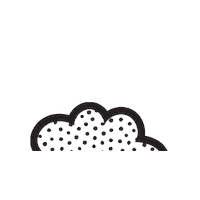 NiftyGiftsZA sky weather cloud peek Sticker