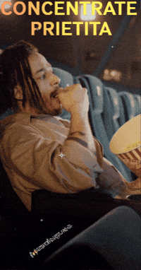 Relax Popcorn GIF by Murcianys LLC