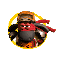 Protect Shaun The Sheep Sticker by Aardman Animations