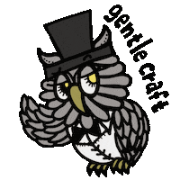 Gentleman Hello Sticker
