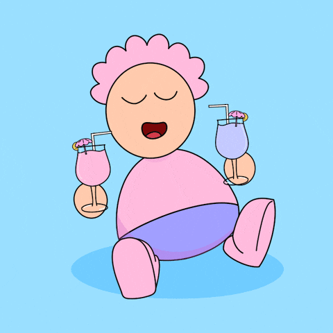 Sipping Good Vibes GIF by Fatman
