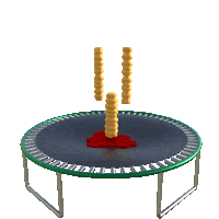 French Fries Dance Sticker by WONGDOODY