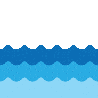 Wave Sea Sticker by Heinrich Böll Stiftung Derneği Türkiye Temsilciliği