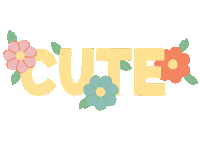 Flower Sticker by jbcfashion