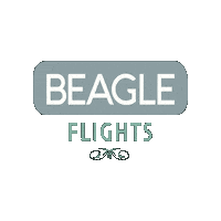 Beagle Flights Sticker by Pointer Outfitters