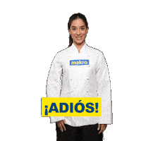 Bye Bye Goodbye Sticker by Makro España