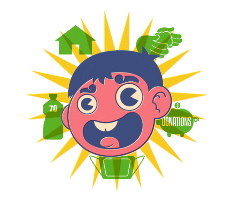 leobermal giphyupload cartoon mask covid Sticker
