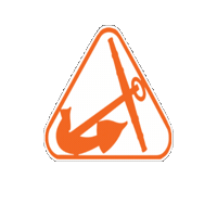 Anchor Hopecollege Sticker by Off Campus Study Hope College