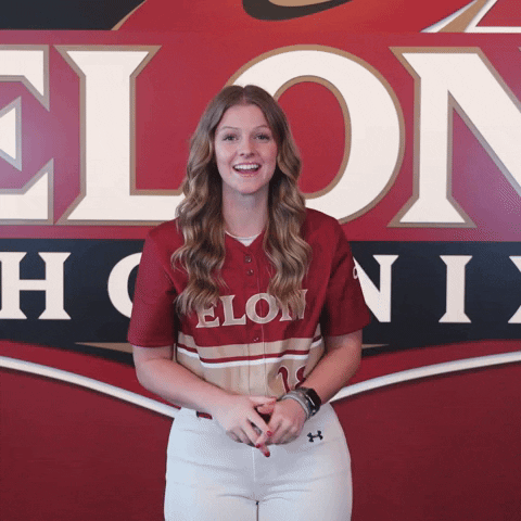 College Athletics Ncaa Softball GIF by Elon Phoenix