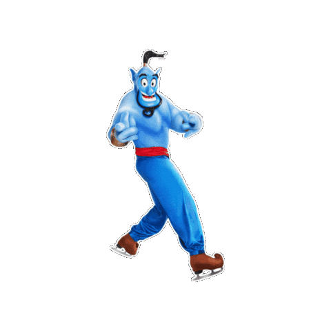Feld Entertainment Genie Sticker by Disney On Ice