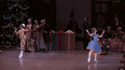 nycballet cute christmas kiss holiday GIF