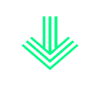 arrow bouncing Sticker