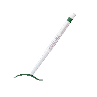 COSLINECosmetics makeup eyeliner grun evergreen Sticker