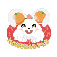 Chinese New Year Rabbit Sticker by riverhongbao