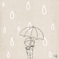 yujen56428 rain 下雨 GIF