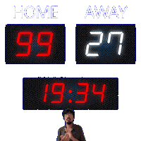 27 Away Sticker