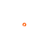 Arrow Orange Sticker by Svoltastudenti