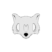 Moimoimoi_studio cartoon design vintage fox Sticker