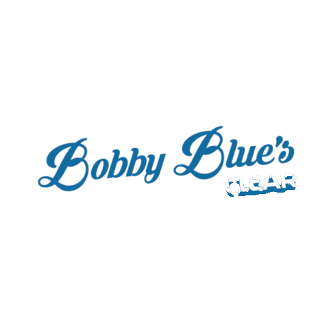 bobbybluesclear blues bobby clear bobbybluesclear Sticker