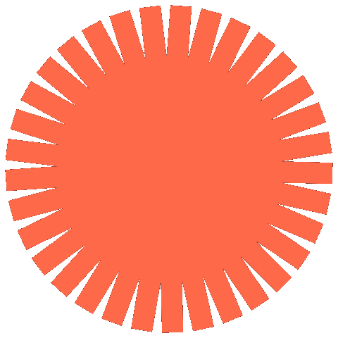 Orange8 Sticker by Rockmy