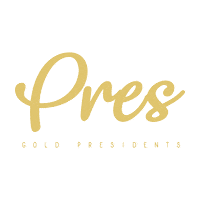 goldpresidents shop jewelry shopnow pres Sticker