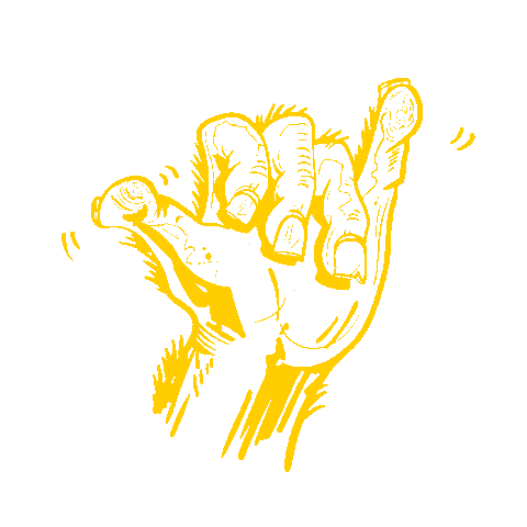 MarrowCalifornia california gross sick shaka Sticker