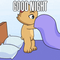 Tired Good Night GIF by Kabu