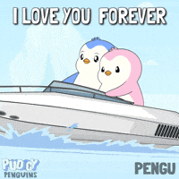 I Love You Couple GIF by Pudgy Penguins