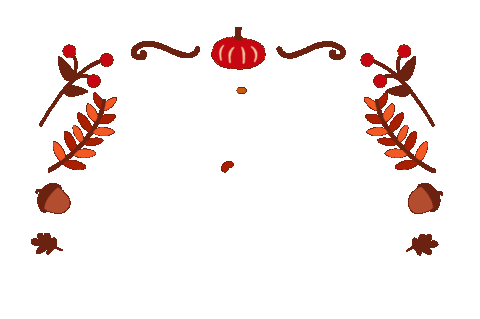 First Of The Month Autumn Sticker by Jessica Lau