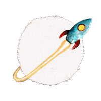 Flying Outer Space Sticker by A Great Big World