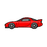 Initial D Cars Sticker by ImportWorx