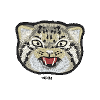 Angry Embroidery Sticker by Atelier Rijitta
