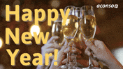 New Year Sleeping GIF by aconso AG