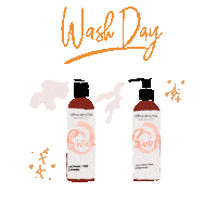 Afrocenchix hair products wash day natural hair care black hair care Sticker