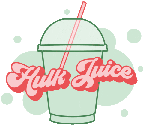 hulkjuice glowcleanse Sticker by Rushtush